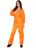 Orange Prison Jumpsuit for Women
