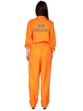 Orange Prison Jumpsuit for Women