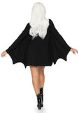 Jersey Spider Dress With Scalloped Web Wings