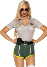 Hot Cop Police Trooper Costume Set