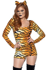Wild Tigress Romper Costume Set