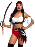 Wicked Pirate Wench Costume Set