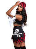 Wicked Pirate Wench Costume Set