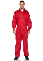 Button Up Jumpsuit Costume for Men