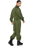 Button Up Jumpsuit Costume for Men