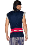 Mens Plank Walking Pirate Costume Set