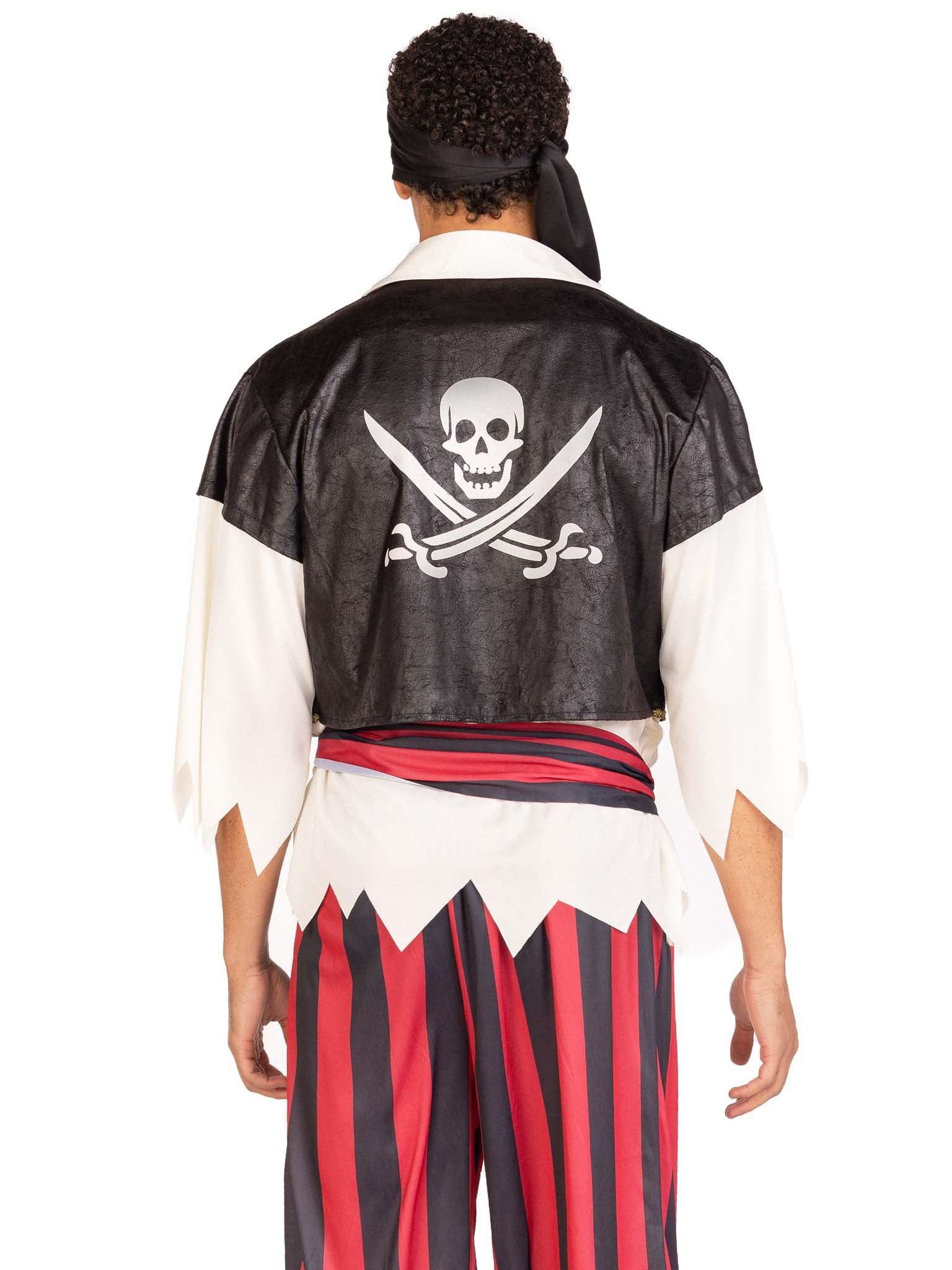 Leg Avenue Men's Jolly Roger Pirate Costume