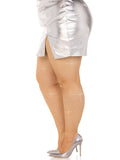 color_caramel | Leg Avenue Rhinestone Fishnet Tights