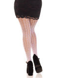 color_white | Leg Avenue Sweetheart Striped Tights