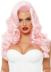 20" Bombshell Long Curly Wavy Costume Wig