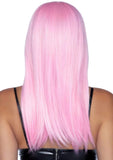 24” Long Straight Pastel Wig With Bangs