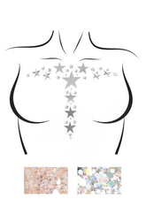 Kismet Mirror Star and Rhinestone Body Jewels Pack