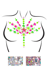 Bliss Adhesive Body Jewels and Body Glitter Pack