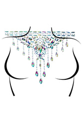 Choker Adhesive Body Jewels Sticker Set