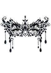 Masquerade Adhesive Face Jewels Sticker Set