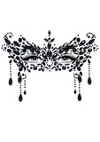 Masquerade Adhesive Face Jewels Sticker Set