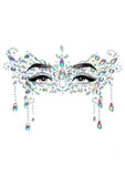 Masquerade Adhesive Face Jewels Sticker Set