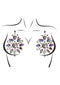 Leg Avenue Cressida Adhesive Nipple Jewels With Glitter Packs