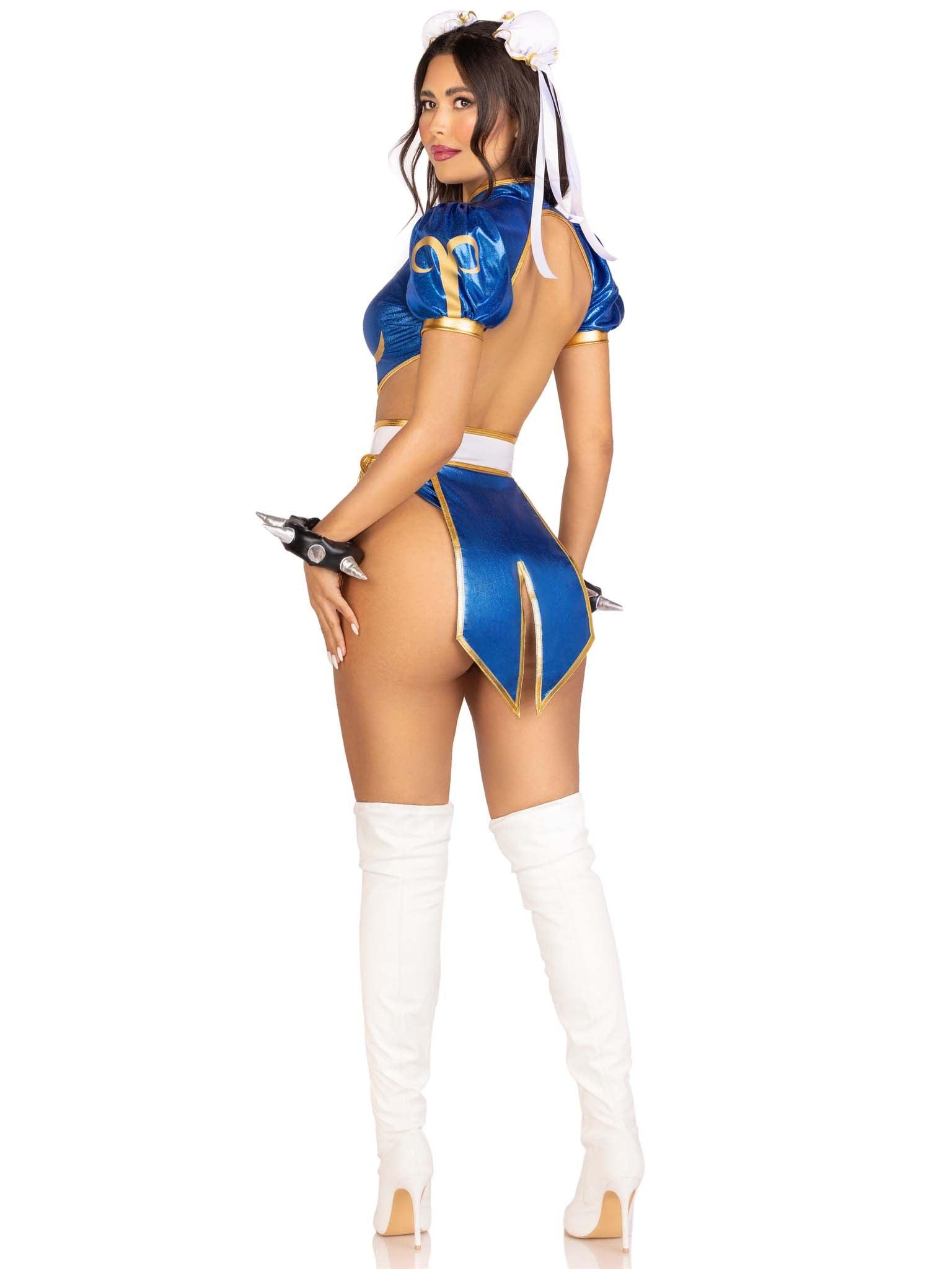 Leg Avenue Street Fighter Battle Chun-Li Costume