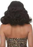16" Retro Bang Curly Bob Costume Wig With Bangs