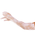 color_white | Leg Avenue Lace Opera Length Gloves