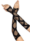 Leg Avenue Faux Wrap Industrial Net Arm Warmers