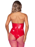 Leg Avenue Strapless Vinyl Bodysuit