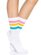 Leg Avenue Pride Flag Crew Socks