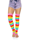 Leg Avenue Raya Rainbow Leg Warmers