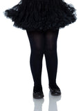 color_black | Leg Avenue Joanne Children's Opaque Tights