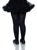 color_black | Leg Avenue Joanne Children's Opaque Tights