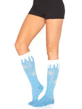 Leg Avenue Snowflake Knee High Socks