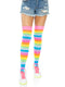 Leg Avenue Rainbow Thigh Highs Socks