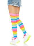 Leg Avenue Rainbow Thigh Highs Socks