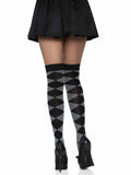 Leg Avenue Argyle Knit Over the Knee Socks