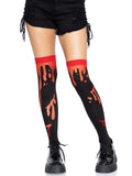 Leg Avenue Slime Splatter Thigh Highs