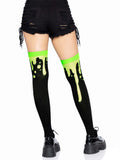 Leg Avenue Slime Splatter Thigh Highs