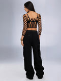Net Effect Crop Top