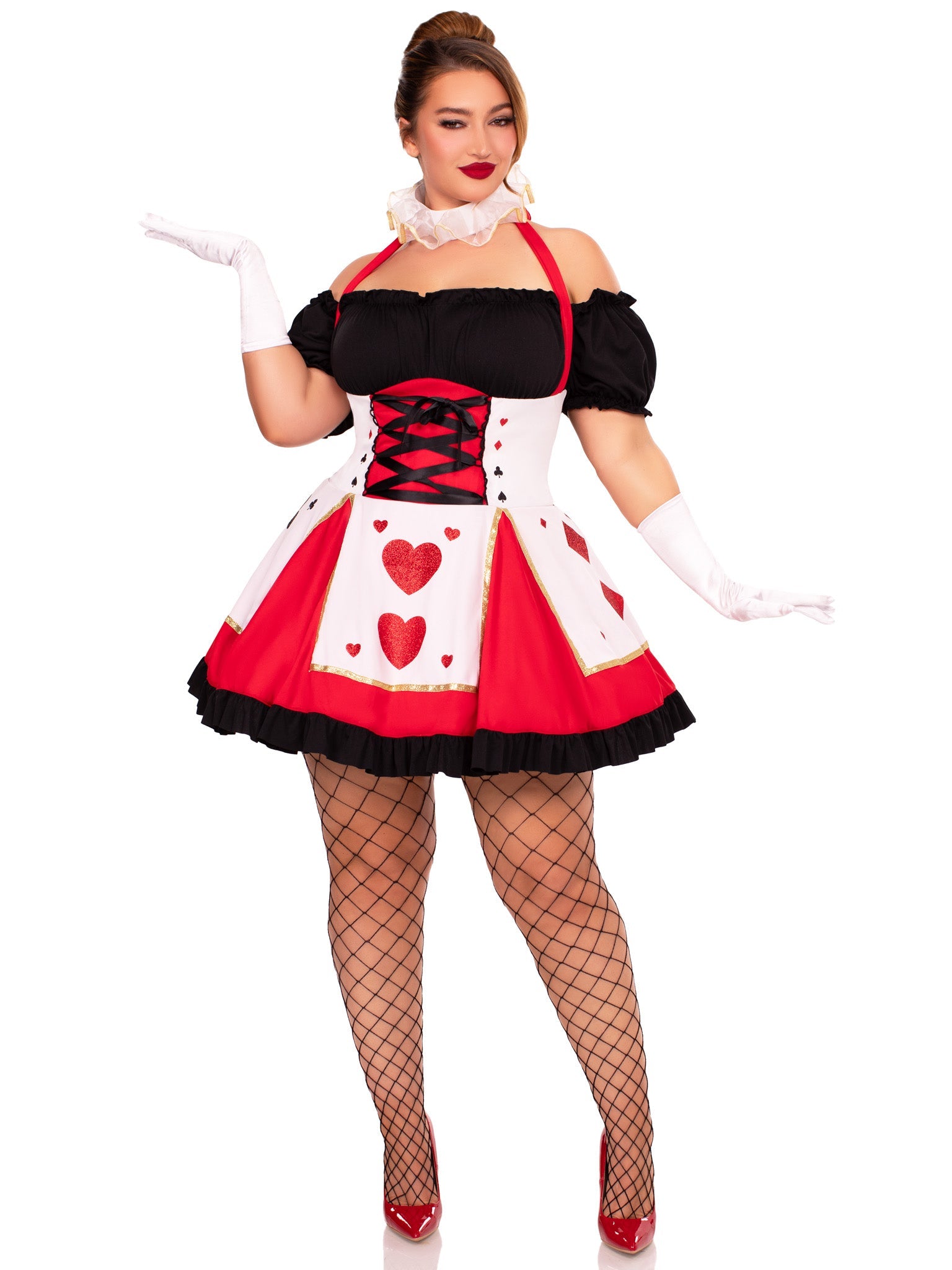 Leg Avenue Plus Pretty Playing Card Costume