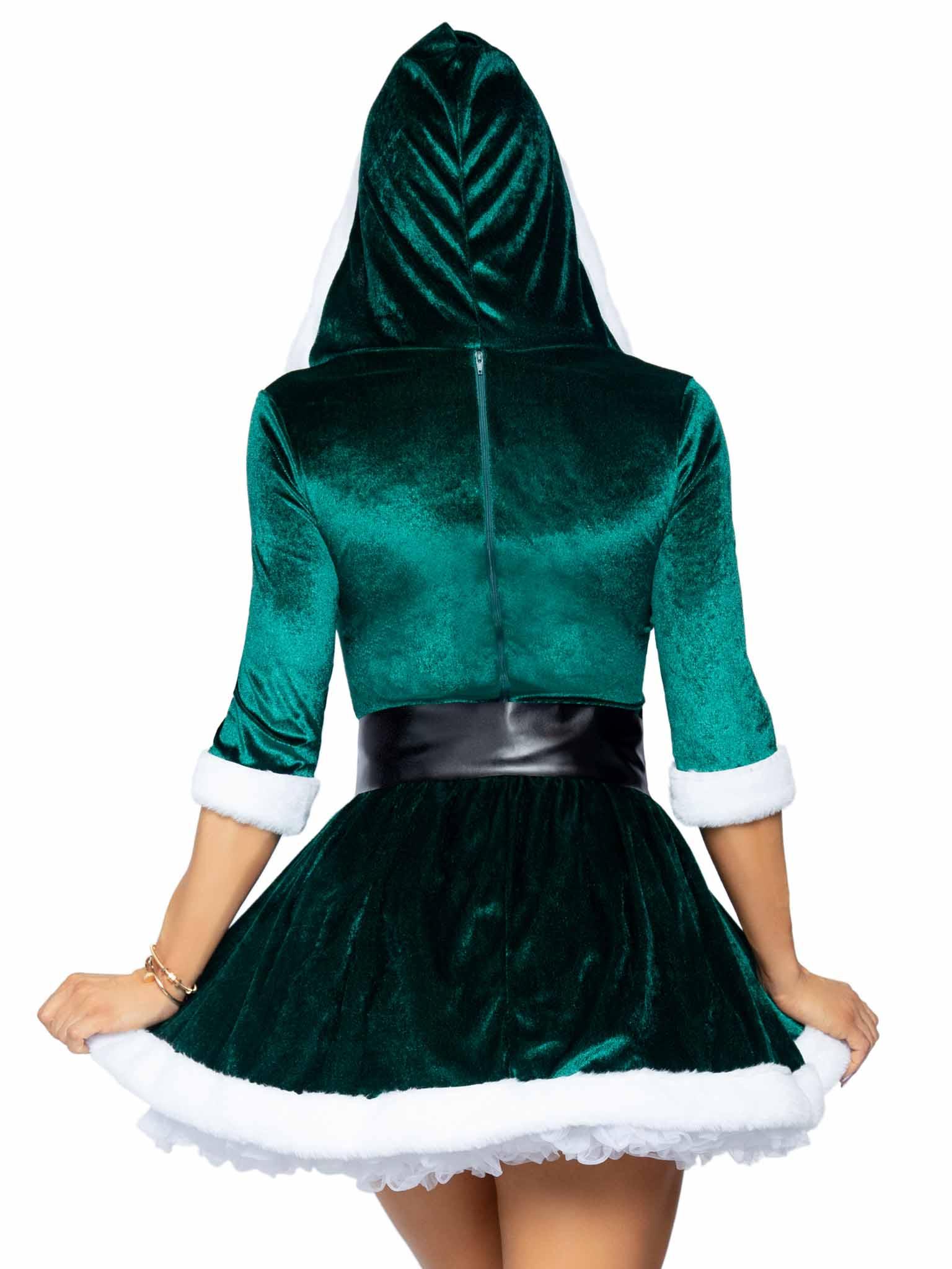 color_green/white | Leg Avenue Mrs Claus Costume