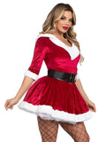 color_red/white | Leg Avenue Mrs Claus Costume