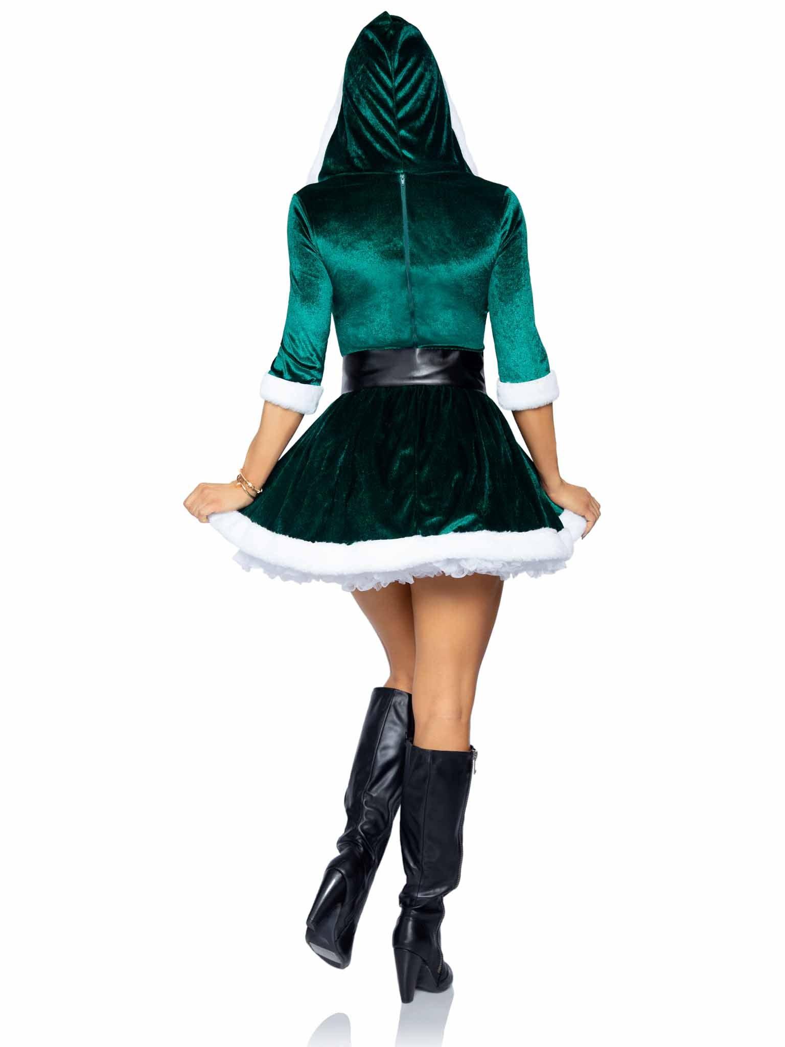 color_green/white | Leg Avenue Mrs Claus Costume