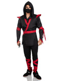 Red Dragon Ninja Couple's Costume