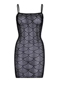 Leg Avenue Shell Net Mini Dress