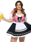 Leg Avenue Plus Beer Garden Babe Oktoberfest Costume