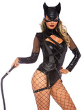 Leg Avenue 2-Piece Villainess Vixen Bodysuit Costume Set