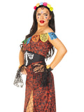 Leg Avenue Day of the Dead Beauty Costume