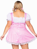 Leg Avenue Gingham Dress With Apron Plus Size Costume