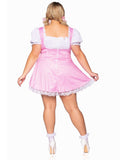 Leg Avenue Gingham Dress With Apron Plus Size Costume