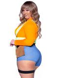 Leg Avenue 2 Piece Nailed It Construction Plus Size Costume